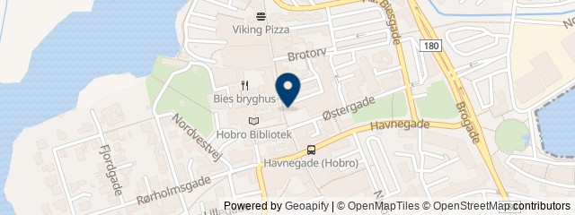 stor tov Adelgade ved Hobro Biblioteke